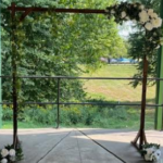 wooden arch